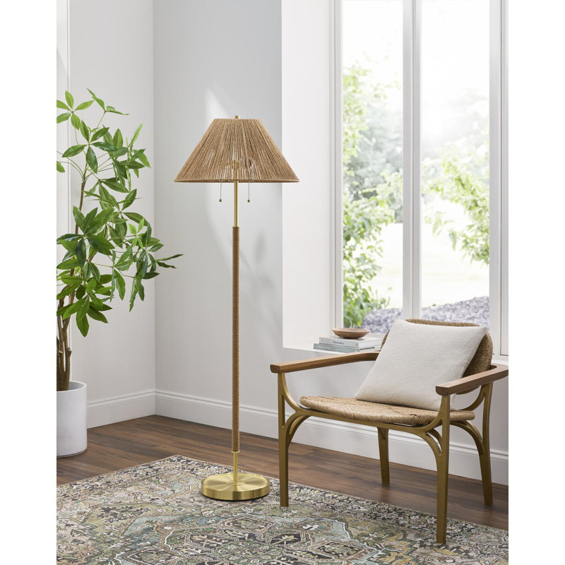 View of Birch Lane™ Elizabeth Floor Lamp & Reviews | Birch Lane